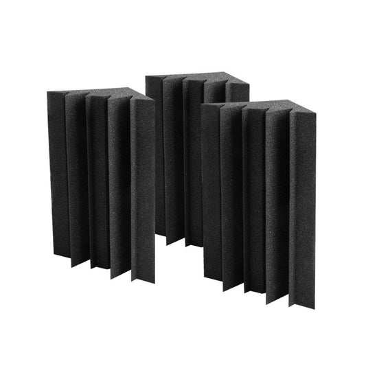 Alpha Acoustic Foam 40pcs Corner Bass Trap Sound Absorption Proofing Treatment.