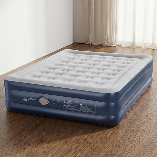 Weisshorn Air Mattress Queen Inflatable Bed 46cm Air bed Cube.