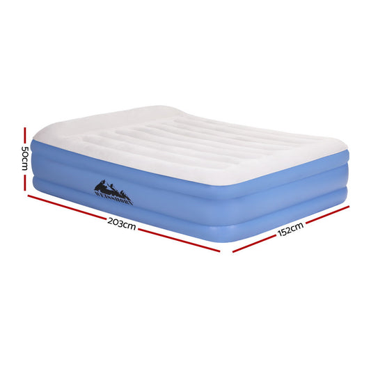 Weisshorn Air Mattress Queen Inflatable Bed 50cm Air bed.