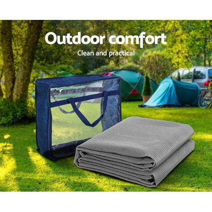 Weisshorn 4M X 2.5M Annex Matting Floor Mats Mesh Caravan Camping Annexe.