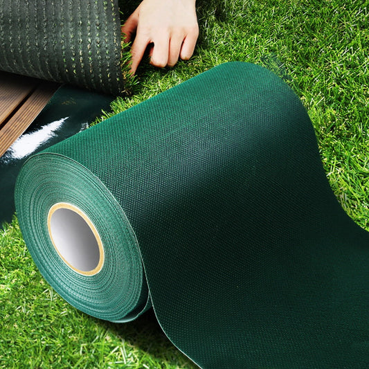 Prime Turf Artificial Grass 15cmx20m Synthetic Self Adhesive Turf Joining Tape Weed Mat.