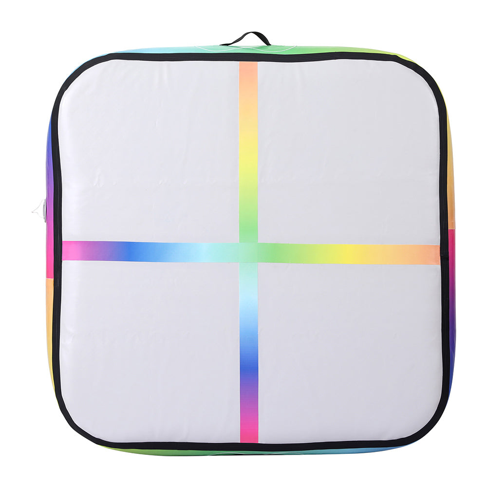 Everfit 6M Air Track Mat Inflatable Gymnastics Tumbling Mat Colourful.