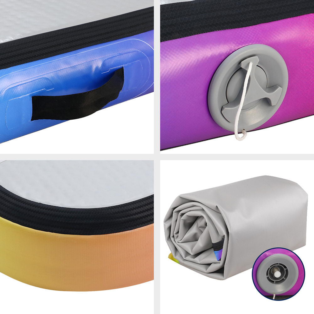 Everfit 5X1M Air Track Inflatable Tumbling Mat Gymnastics Yoga Mat.