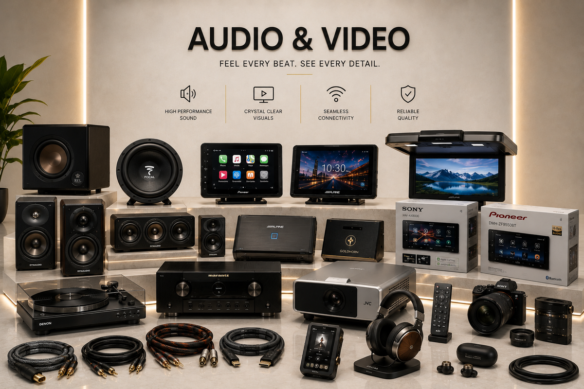 Audio, Video & More