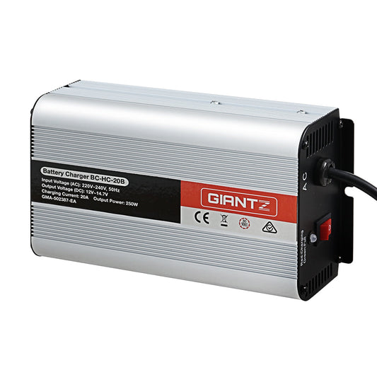 Giantz 12V 20A Car Battery Charger Inverter 20 Amp ATV 4WD Boat Caravan.
