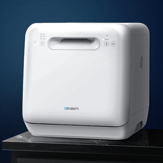 Devanti 3 Place Settings Benchtop Dishwasher.