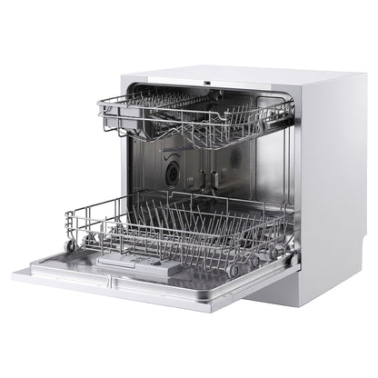 Devanti 8 Place Settings Benchtop Dishwasher White