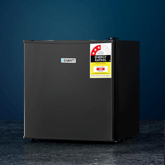 Devanti 48L Bar Fridge Black.