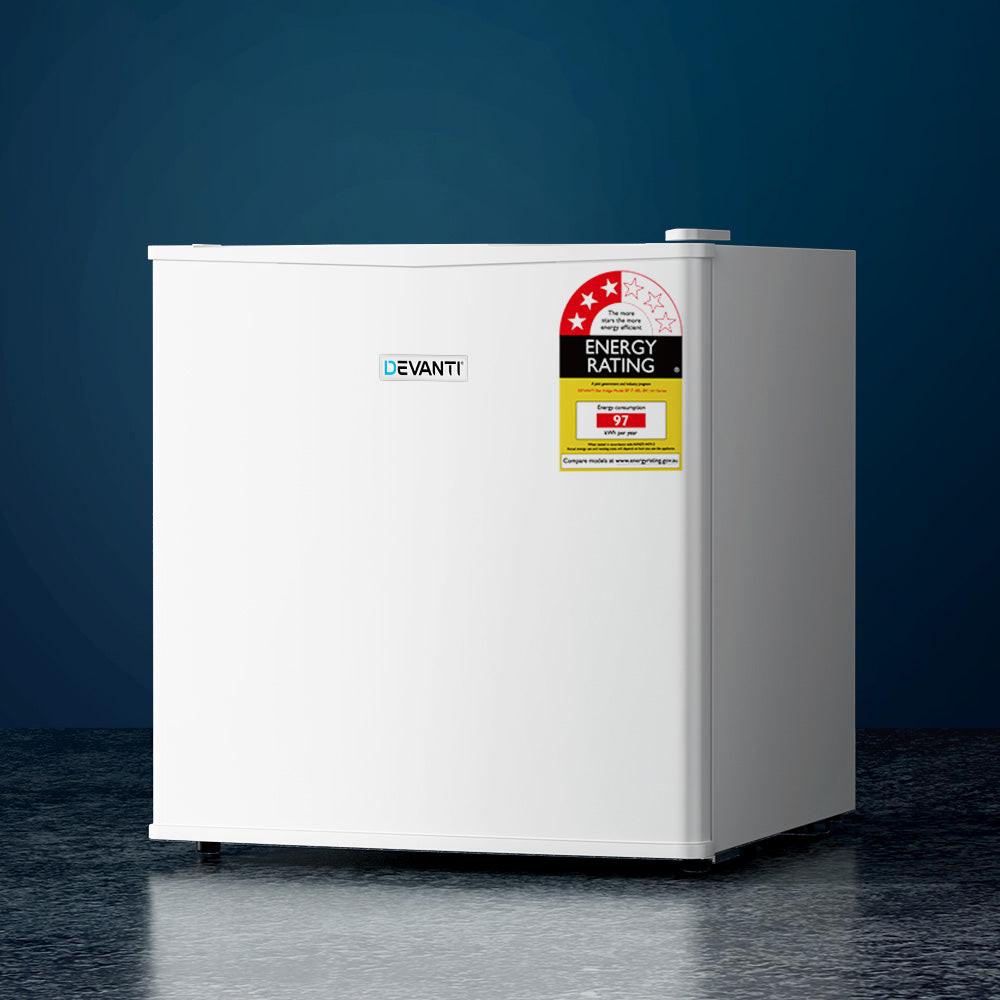 Devanti 48L Bar Fridge White.
