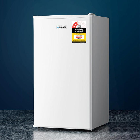 Devanti 95L Bar Fridge White.