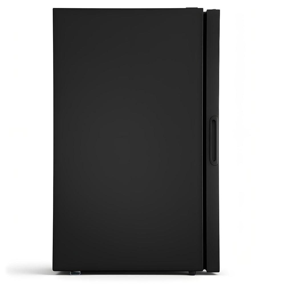 Devanti 105L Bar Fridge Glass Door Mini Fridge Countertop Cooler Black.