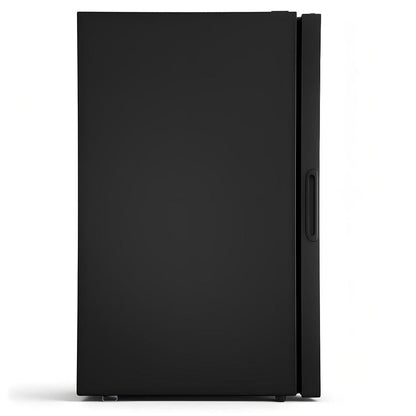 Devanti 105L Bar Fridge Glass Door Mini Fridge Countertop Cooler Black.
