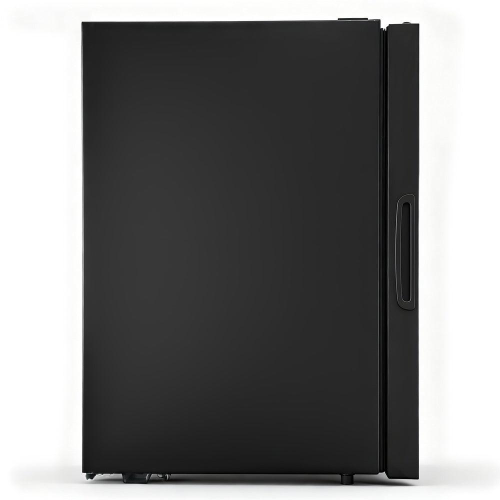 Devanti 56L Bar Fridge Glass Door Mini Fridge Countertop Cooler Black.