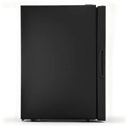 Devanti 56L Bar Fridge Glass Door Mini Fridge Countertop Cooler Black.
