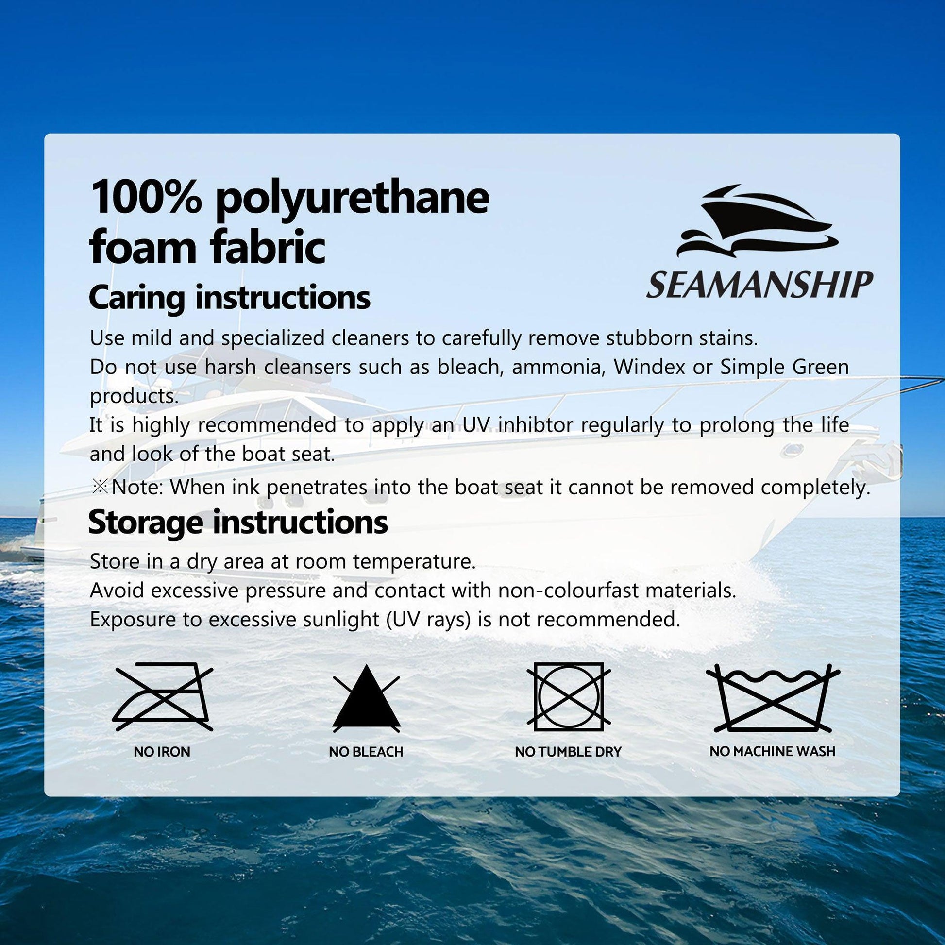 Seamanship 2X Folding Boat Seats with 2X Adjustable Pedestals 55â75cm Marine Swivel Low Back 13cm Padding Charcoal.