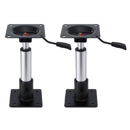 Seamanship Boat Seat Pedestal 34â46cm Adjustable Gas Lift 360 Degrees Swivel 2 Pack.