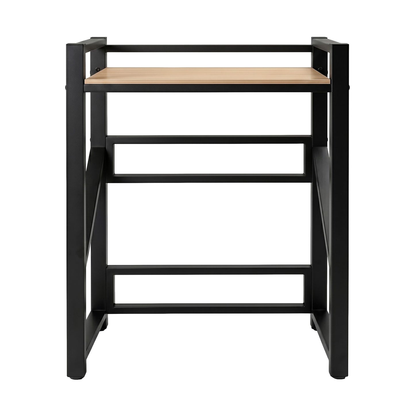 Artiss Over Washing Machine Rack Laundry Shelf Space Saver 75cm Black