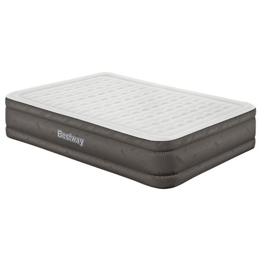 Bestway Air Mattress Queen Inflatable Bed 46cm Airbed Grey.