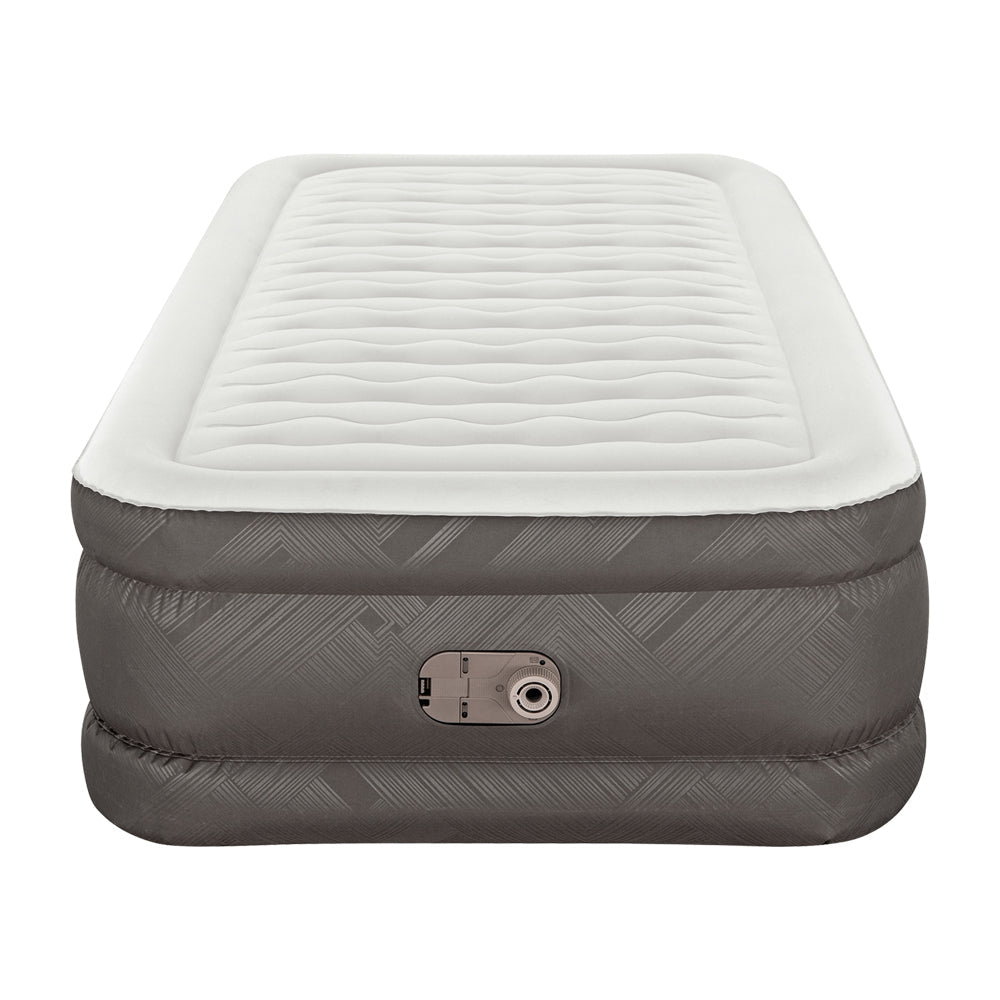 Bestway Air Mattress Single Inflatable Bed 46cm Airbed Grey.