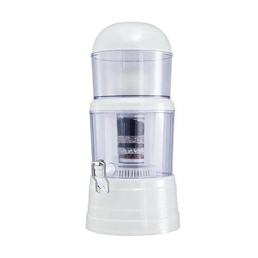Devanti Benchtop Water Filter 14L Gravity Multi-Stage BPA-Free Home Camping.
