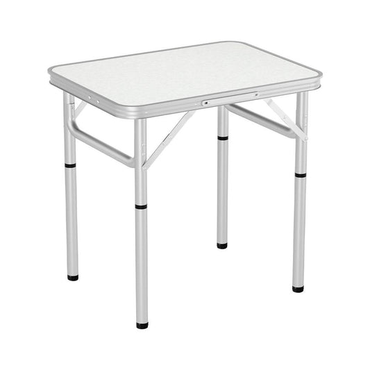 Weisshorn Folding Camping Table 60CM Adjustable Portable Outdoor Picnic Desk.