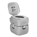 Weisshorn 22L Portable Camping Toilet Outdoor Flush Potty Boating.