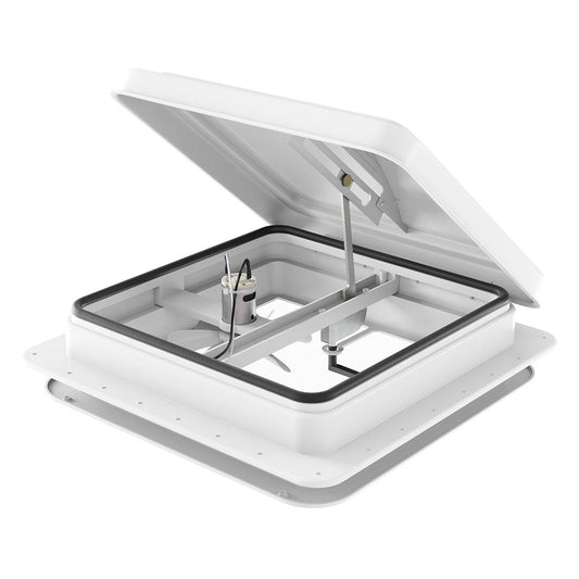 Weisshorn Caravan Roof Vent Fan Air Exhaust Hatch 12V RV Motorhome Camper White.