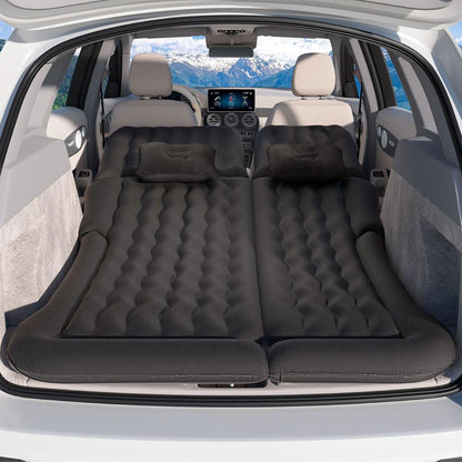 Weisshorn Car Mattress 175x130 Inflatable SUV Back Seat Camping Bed Black.