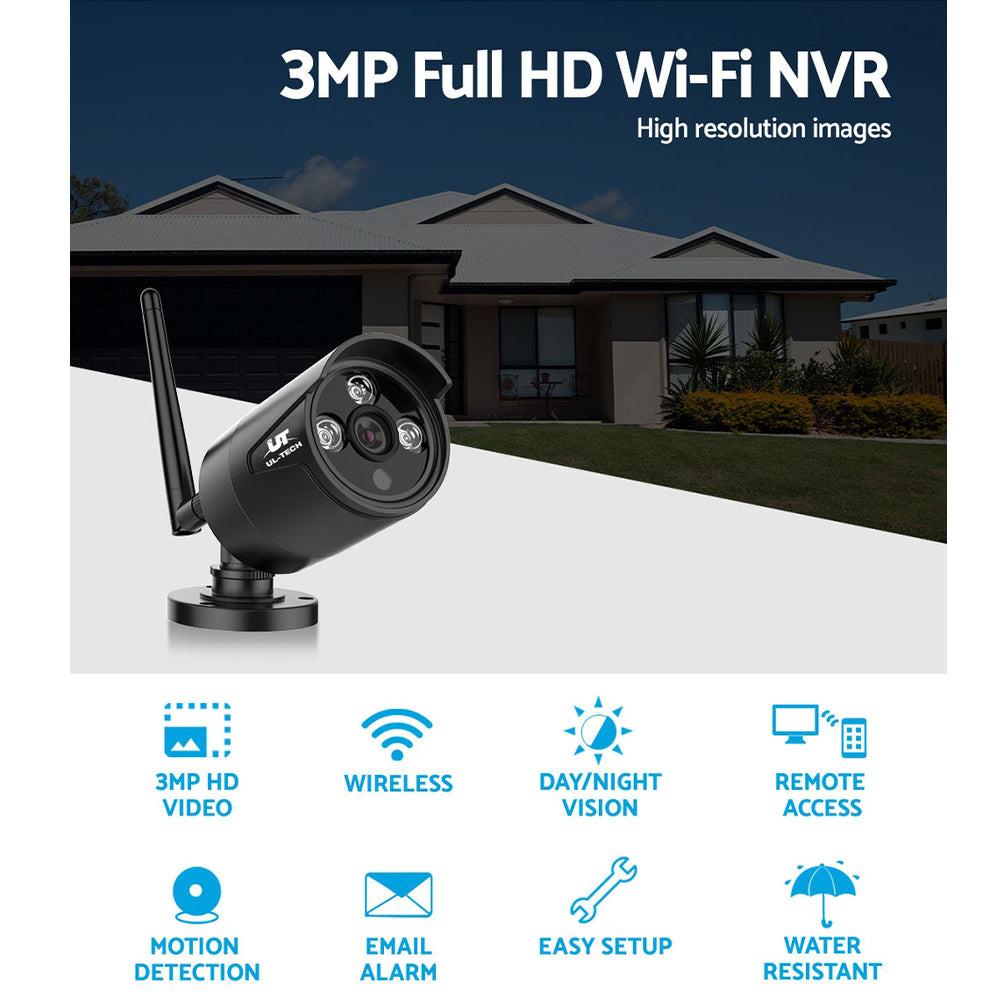 UL-tech Wireless CCTV 3MP Camera Bullet.