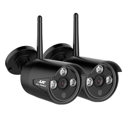 UL-tech Wireless CCTV 3MP 2 Cameras Bullet.