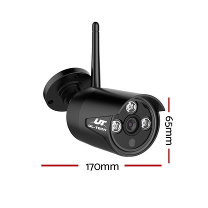 UL-tech Wireless CCTV 3MP 2 Cameras Bullet.