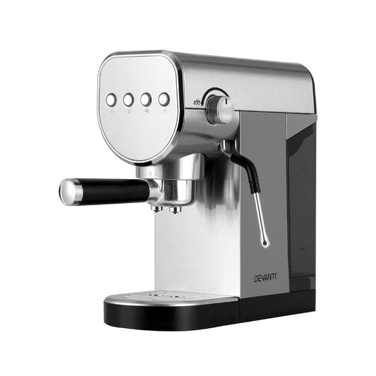 Devanti 20 Bar Coffee Machine Espresso Cafe Maker.