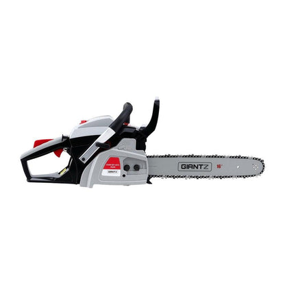 Giantz 42CC Petrol Chainsaw 16'' Bar Chain Saw Lightweight for Pruning Cutting.