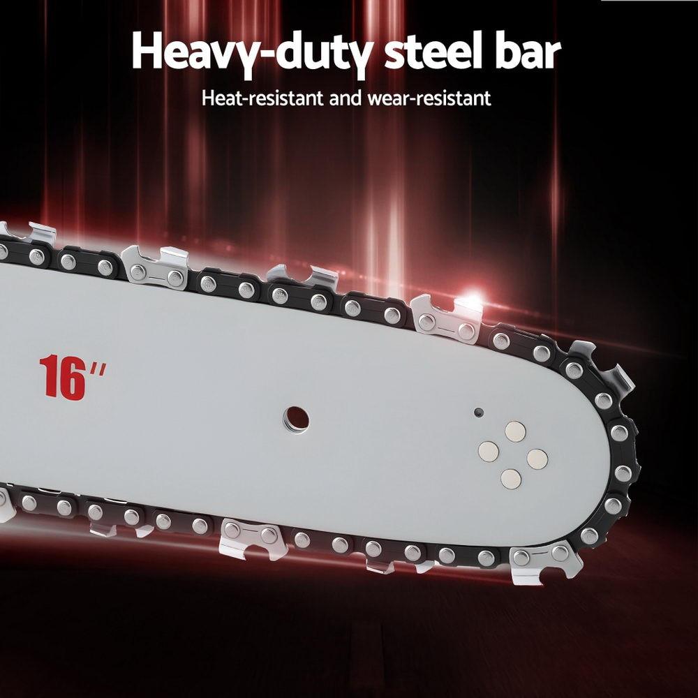 Giantz 42CC Petrol Chainsaw 16'' Bar Chain Saw Lightweight for Pruning Cutting.