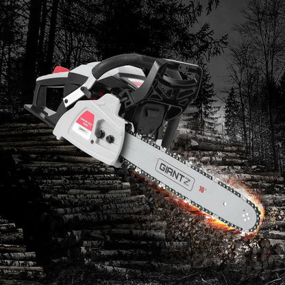 Giantz 42CC Petrol Chainsaw 16'' Bar Chain Saw Lightweight for Pruning Cutting.