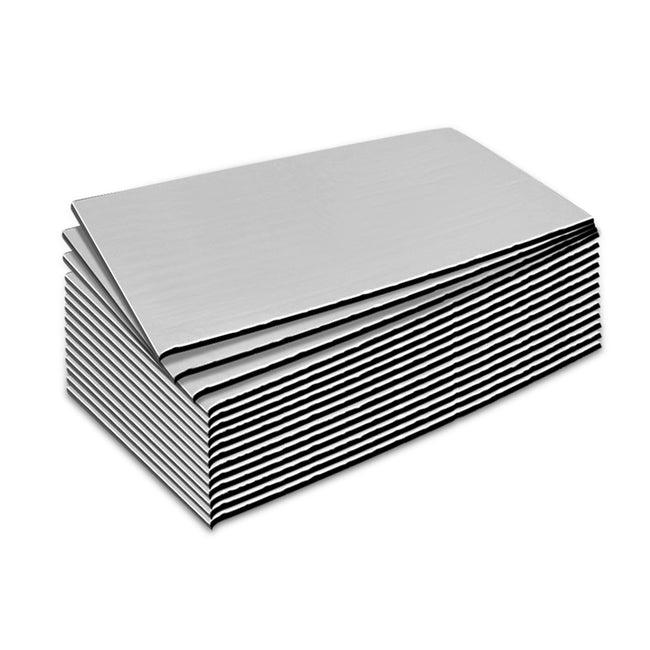 Weisshorn Butyl Car Sound Deadener Deadening Insulation Material with Application Roller 32CM X 50CM X 24pcs Hover Image