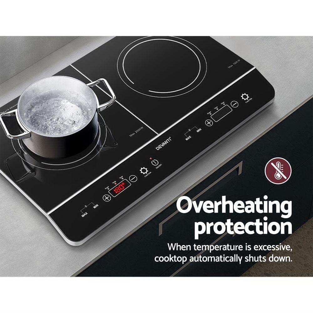 Devanti Induction Cooktop 60cm Portable Cooker.