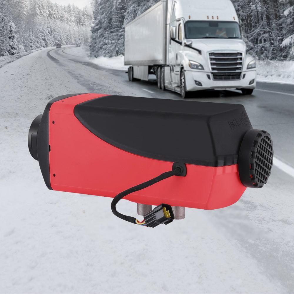 5KW Portable Diesel Air Heater Remote Control LCD Display Quick Heat Car RV Bus Boat.
