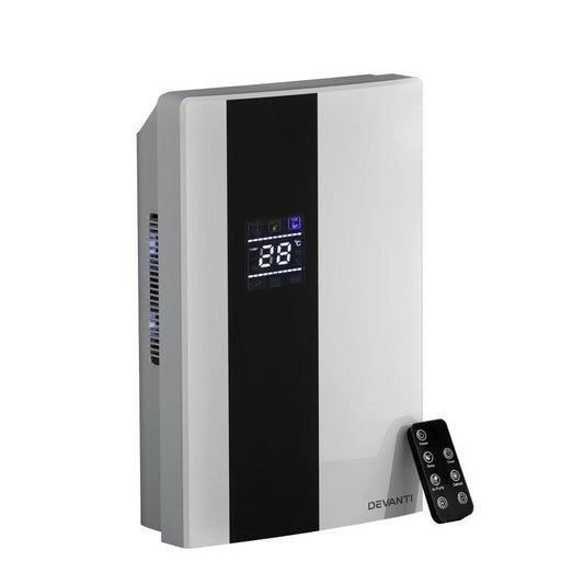 Devanti Dehumidifier 2L Air Purifier White.