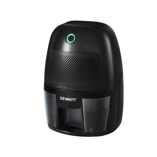 Devanti Dehumidifier 600ML Air Purifier Black.
