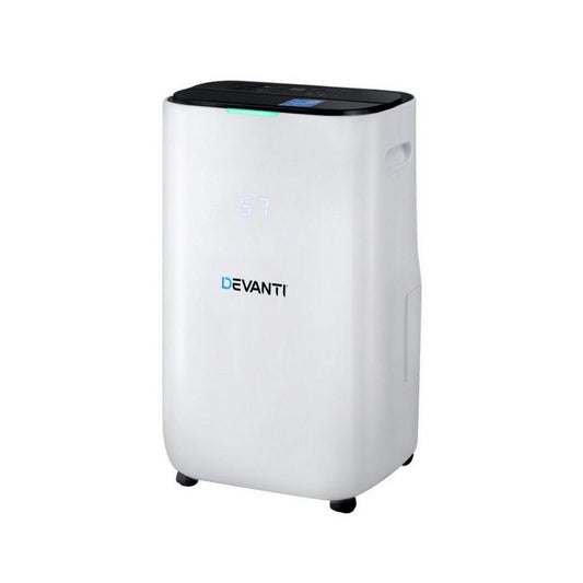 Devanti Dehumidifier 20L Air Purifier White.