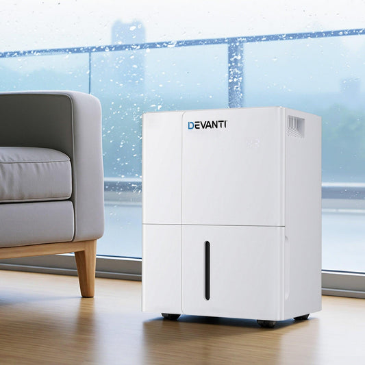 Devanti 30L/Day Dehumidifier Home Air Dryer Mould Moisture 4.7L Tank.