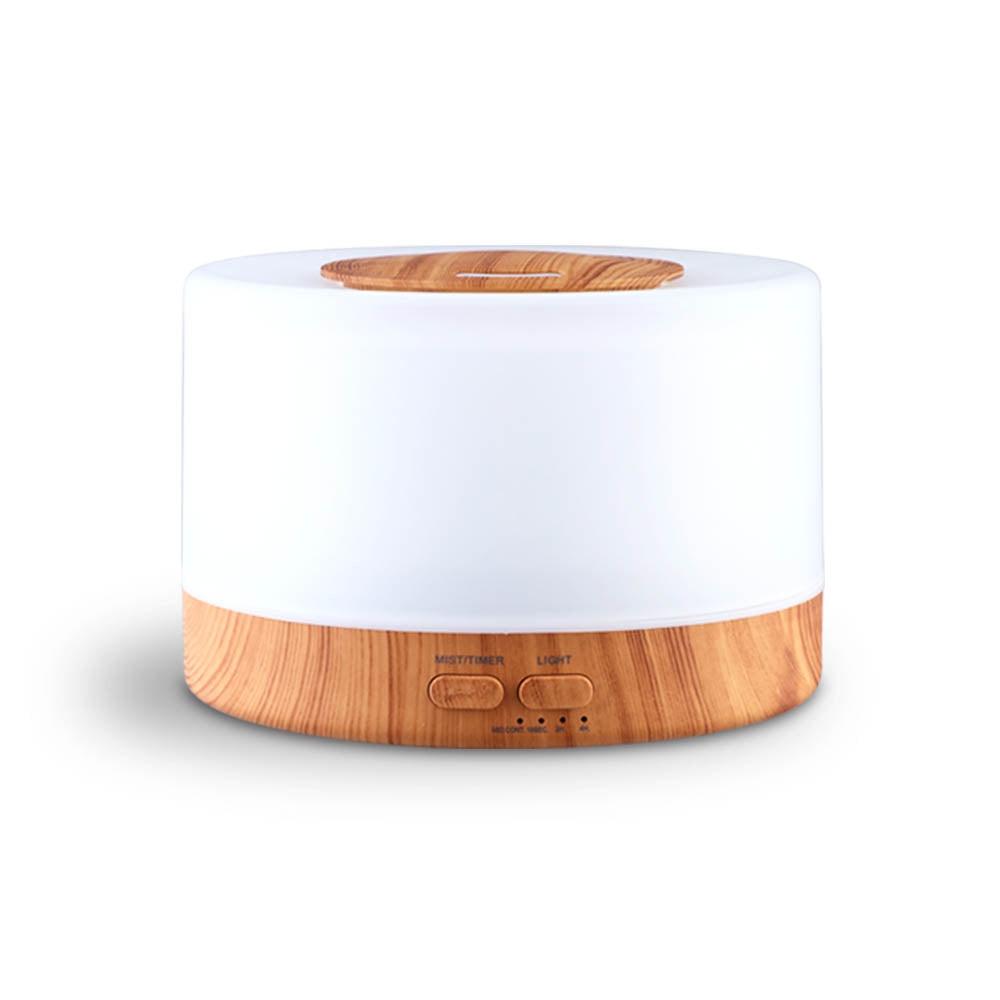 Devanti Aroma Diffuser Aromatherapy Light Wood 500ml.