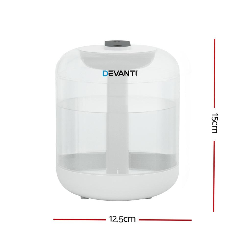 Devanti Aroma Diffuser Aromatherapy Humidifier 1L.