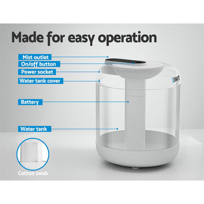 Devanti Aroma Diffuser Aromatherapy Humidifier 1L.
