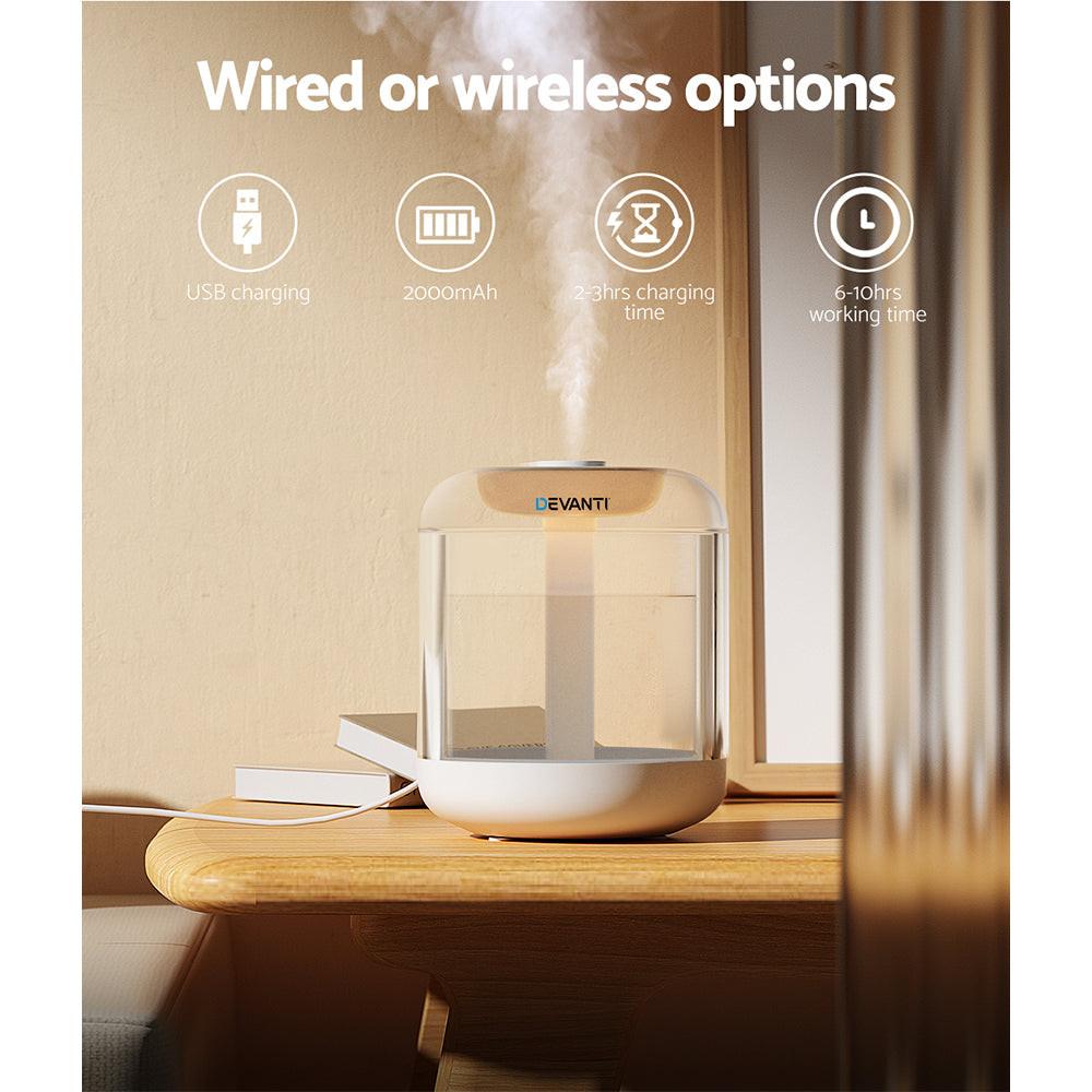 Devanti Aroma Diffuser Aromatherapy Humidifier 1L.
