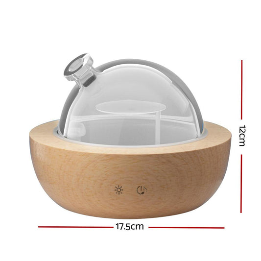 Devanti Aroma Diffuser Aromatherapy Glass 200ml.