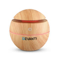 Devanti Aroma Diffuser Aromatherapy Light Wood 130ml.