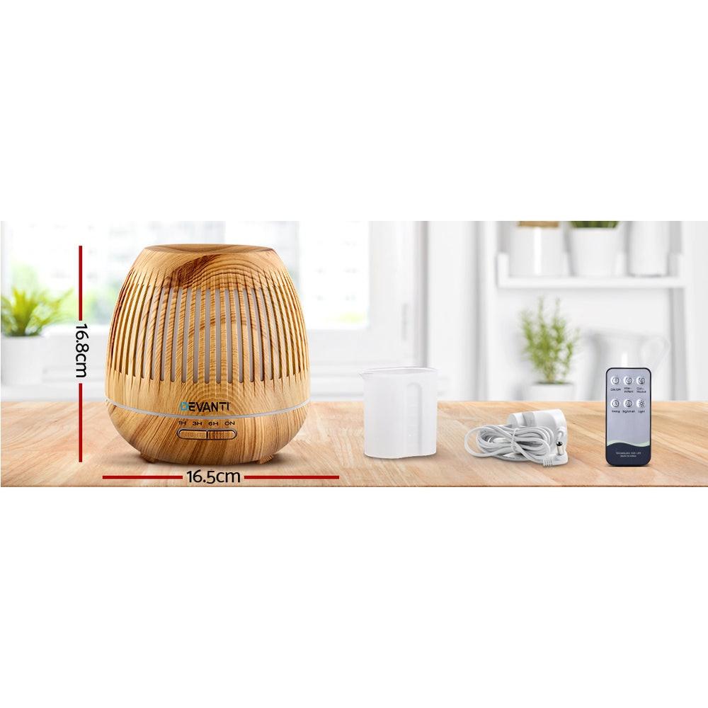 Devanti Aroma Diffuser Aromatherapy Humidifier 400ml.