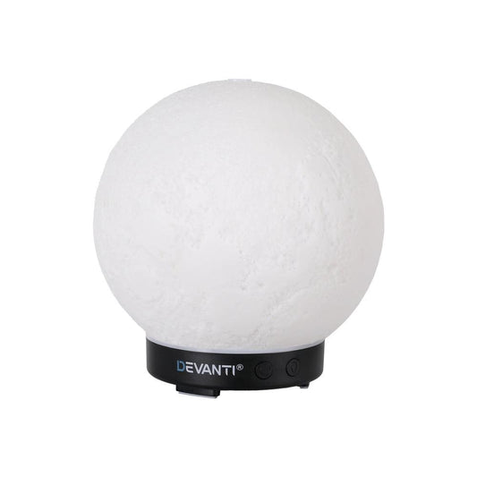 Devanti Ultrasonic Aroma Diffuser Aromatherapy Moon Lamp 100ml.